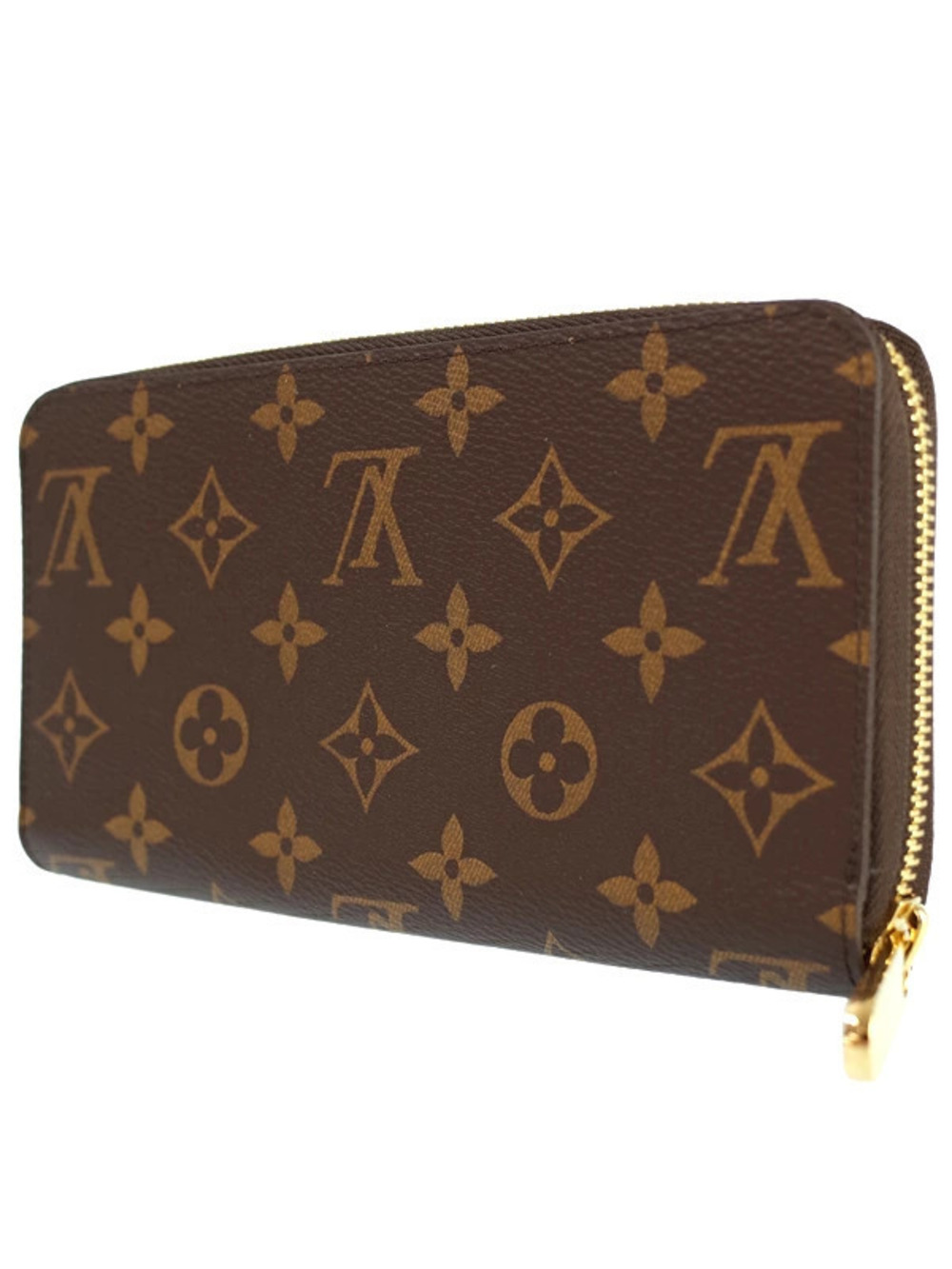 Louis Vuitton Zipper Long Wallet Zippy Monogram Round